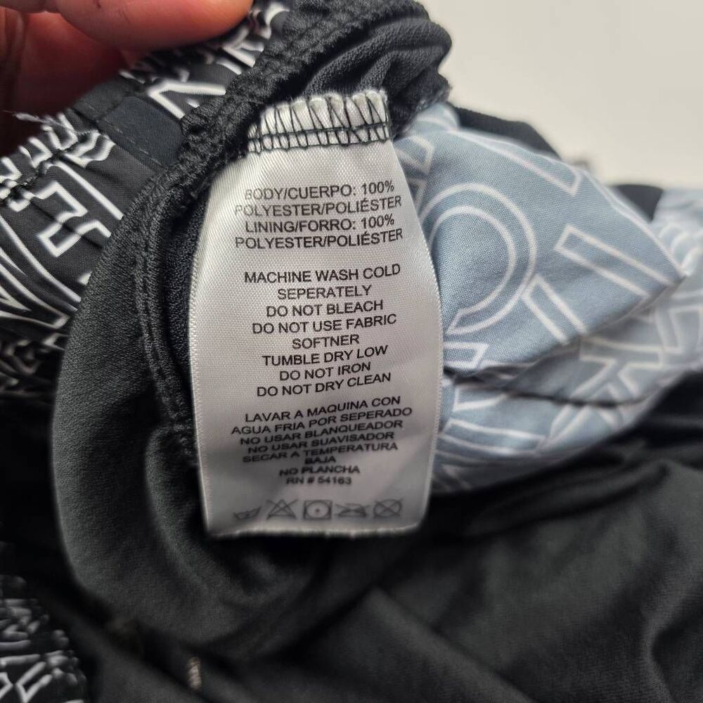 Calvin Klein Women L Athletic Shorts Logo Print - Picture 3 of 7